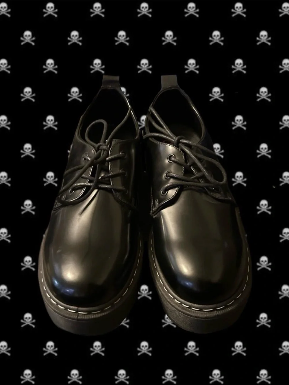 Lace-Up Chunky platform Shoes
